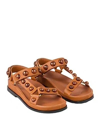 Sandro Women's Tilan Strap Sandals In Brown