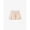 Sandro Cotton Stripe Mini Skirt In Bruns