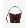 Sandro Womens Rouges Tangoso Small Leather Bag