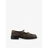 Sandro Buckle Derbies In Brown