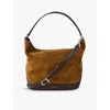 Sandro Tangoso Shoulder Bucket Bag In Naturels