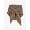Sandro Shani Wool & Cashmere Collar Snood Scarf In Naturels