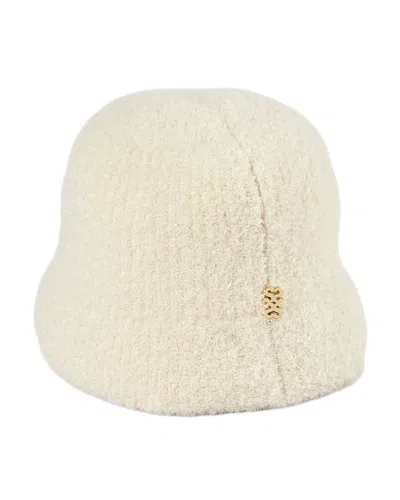 Sandro Wool & Cashmere Bucket Hat In Sand