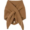 Sandro Wool And Cashmere Scarf In Brown