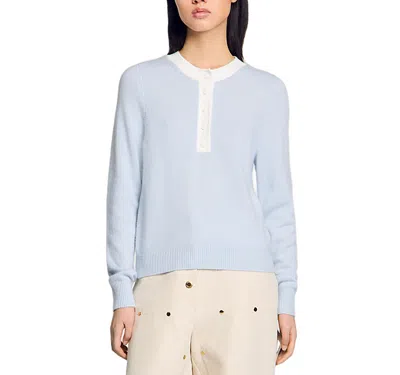 SANDRO WOOL & CASHMERE SWEATER