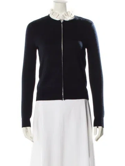 Pre-owned Sandro Wool Blazer In Black