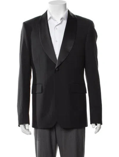 Pre-owned Sandro Wool Blazer In Black