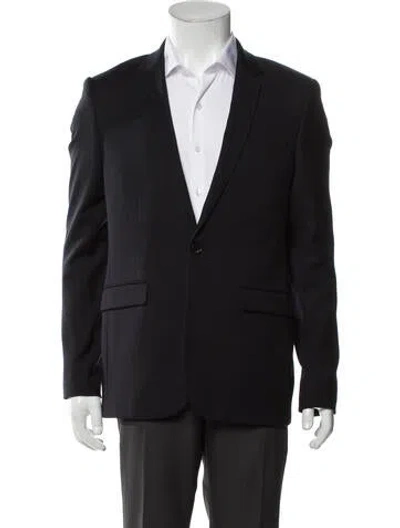 Pre-owned Sandro Wool Blazer In Gray