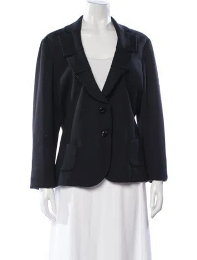 Pre-owned Sandro Wool Blazer In Multi