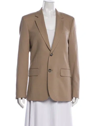 Pre-owned Sandro Wool Blazer In Neutral