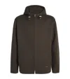 Sandro Wool-blend Jacket In Green