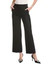 Sandro Chenille Wool-blend Pant In Black
