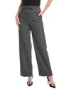 Sandro Wool-blend Pant In Gray