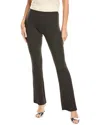 Sandro Wool-blend Rib Pant In Grey