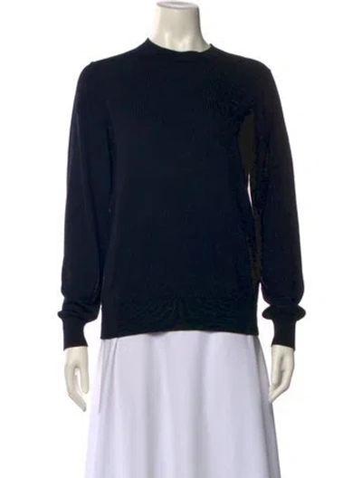 Pre-owned Sandro Wool Crew Neck Sweater