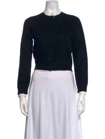 Pre-owned Sandro Wool Crew Neck Sweater W/ Tags In Black