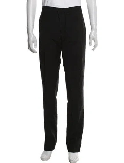 Pre-owned Sandro Wool Dress Pants In Black