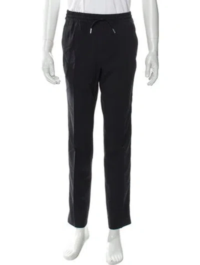 Pre-owned Sandro Wool Dress Pants In Blue