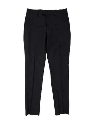 Pre-owned Sandro Wool Dress Pants In Blue