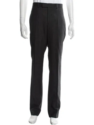 Pre-owned Sandro Wool Dress Pants W/ Tags In Blue