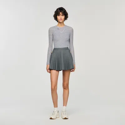 SANDRO WOOL LAYERED EFFECT JUMPER