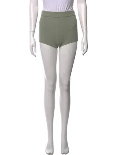 Pre-owned Sandro Wool Mini Shorts In Neutral