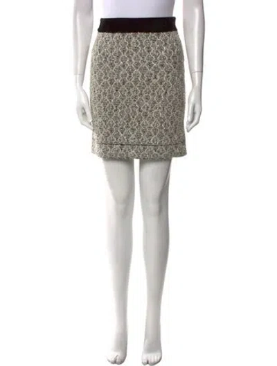 Pre-owned Sandro Wool Mini Skirt