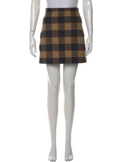 Pre-owned Sandro Wool Mini Skirt