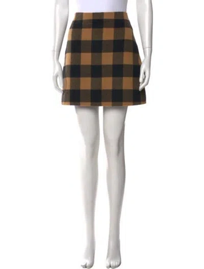 Pre-owned Sandro Wool Mini Skirt