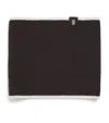Sandro Wool Neck Warmer In Black