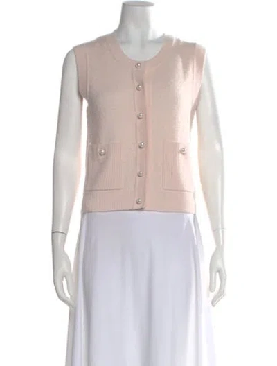 Pre-owned Sandro Wool Open Front Sweater W/ Tags In Neutral