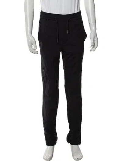 Pre-owned Sandro Wool Pants In Black
