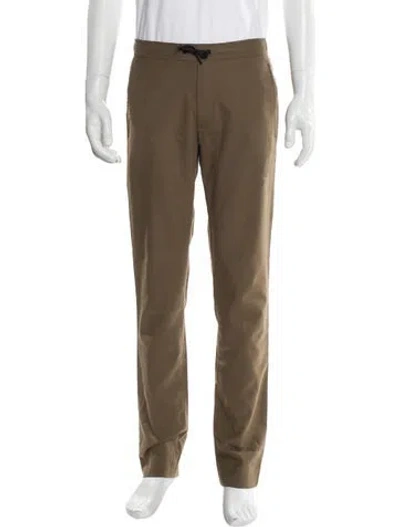 Pre-owned Sandro Wool Pants In Neutral