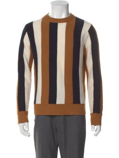 Pre-owned Sandro Wool Striped Pullover