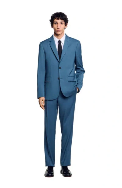 SANDRO SANDRO WOOL SUIT JACKET