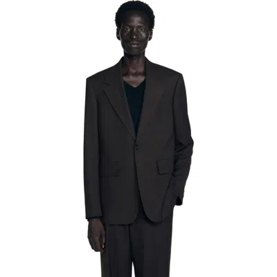 Sandro Wool Suit Jacket