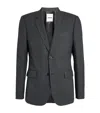 Sandro Wool Suit Jacket In Black