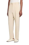 Sandro Wool Suit Trousers In White