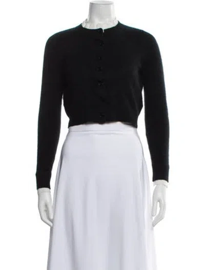 Pre-owned Sandro Wool Sweater In Blue