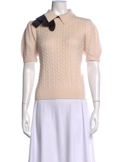 Pre-owned Sandro Wool Sweater In Pink