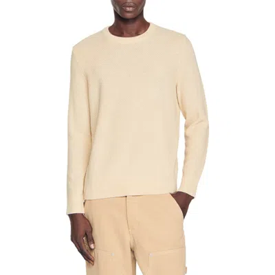 Sandro Wool Sweater In White