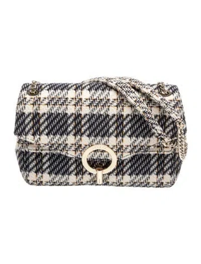 Pre-owned Sandro Wool Top Handle Bag In Neutral