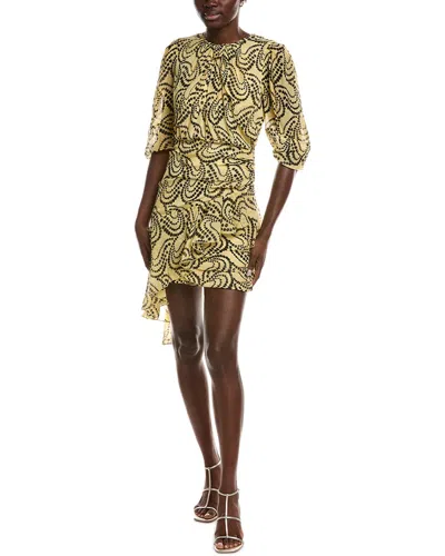 SANDRO WOVEN MIDI DRESS