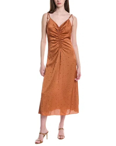 SANDRO SANDRO WOVEN MIDI DRESS