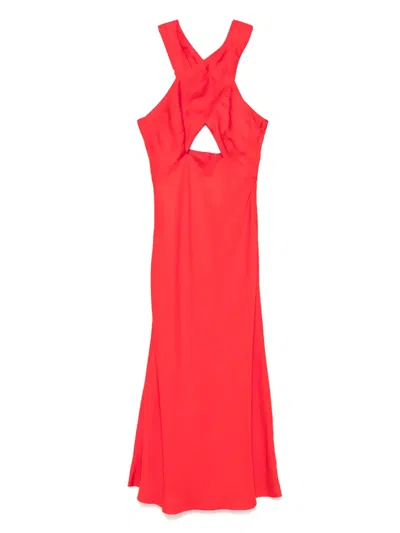 SANDRO WRAPAROUND DRESS