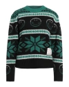Sandro X Smiley Woman Sweater Green Size 3 Wool, Acrylic, Polyamide, Alpaca Wool, Cashmere In Green