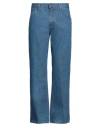 Sandro X Wrangler Man Jeans Blue Size 34 Cotton In Blue
