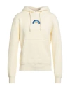 Sandro X Wrangler Man Sweatshirt Pastel Yellow Size Xl Cotton