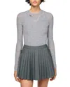 Sandro Yago Sweater In Gray