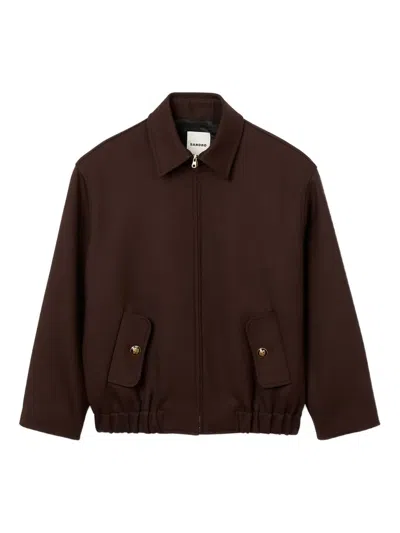 Sandro Zip-fastening Elasticated-hem Jacket